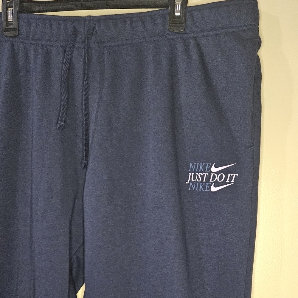 Nike Sportswear Club Women's Fleece Pants/navy blue/size XXL - Picture 4 of 15